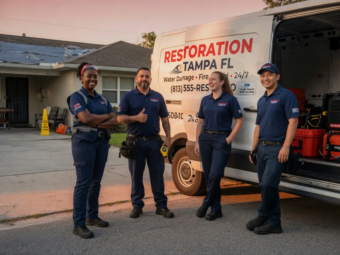 Water Damage Restoration company in Lake City, KS